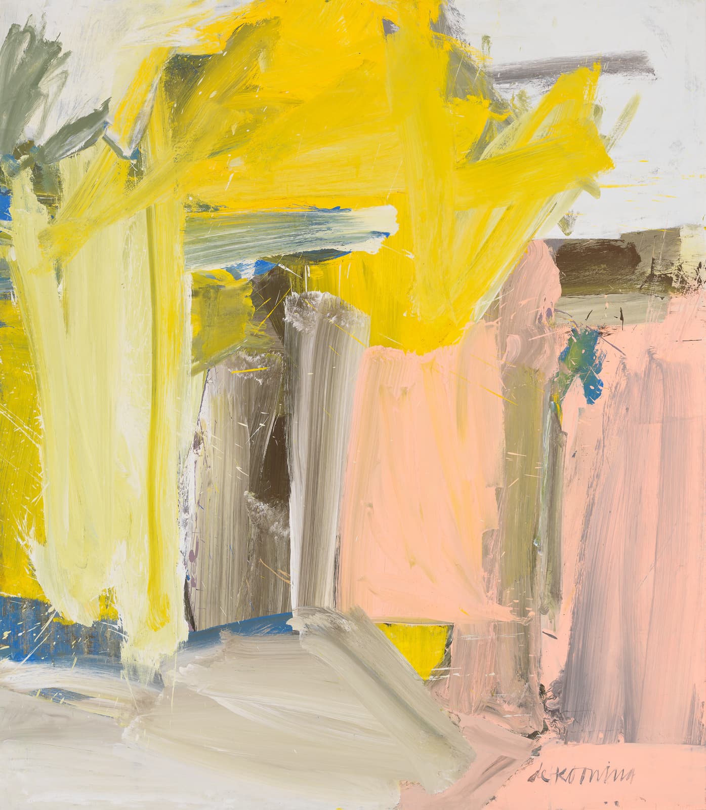 Artwork: Door to the River by Willem de Kooning